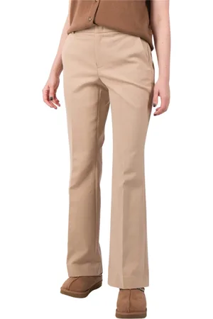 Vince Wide Trousers, female, , M, Cotton Stretch Boot Cut Trousers