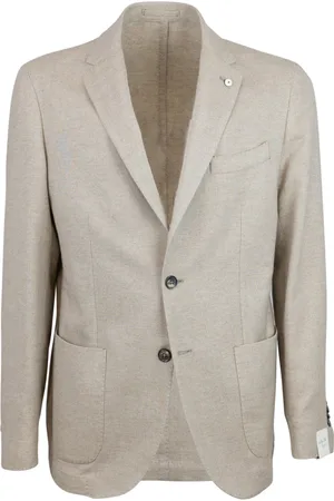Lubiam Classic Cotton Jacket with Pockets