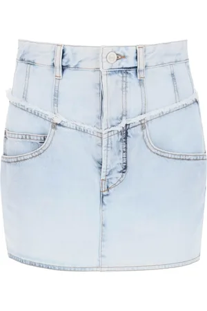 Isabel Marant Denim Skirts, female, , S, Narjis Denim Mini Skirt