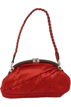 VALENTINO Pre-owned Canvas shoulder-bags