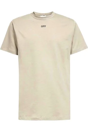 OFF-WHITE T-Shirts, male, , M, Casual Cotton Tee Shirt