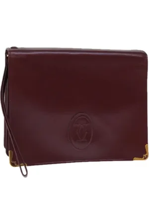 Cartier Pre-owned Clutches, female, , ONE SIZE, Pre-owned Leather clutches