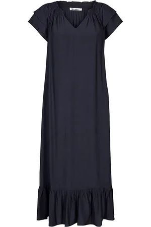 Co`Couture Sunrise Dress with Short Sleeves and Ruffles