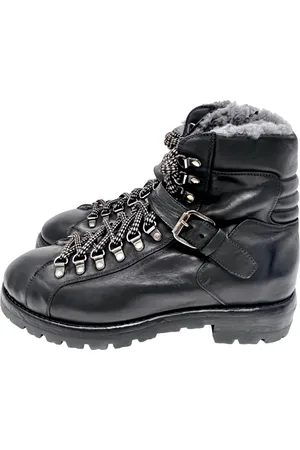 Lemargo Winter Boots, male, , 8 UK, High Horse Leather Boot with Real Lambskin Lining