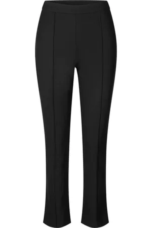 Mads Norgaard Cropped Trousers, female, , XS, Slim-Fit Cigarette Leg Trousers