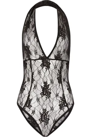 Nina Ricci Body, female, , XS, Lace Bodysuit - Elegant Style