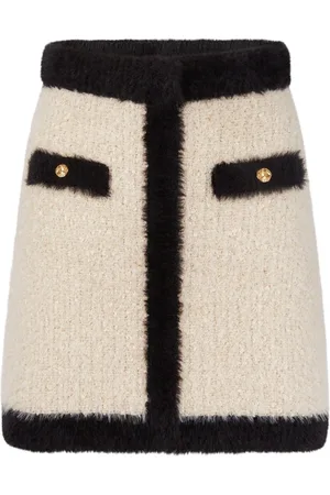 Nina Ricci Short Skirts, female, , L, Tweed A-Line Mini Skirt