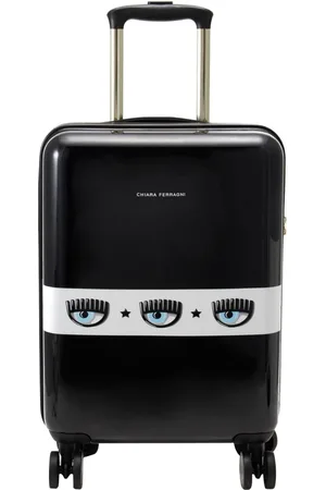Chiara Ferragni Cabin Bags, female, , ONE SIZE, Eyelike Logo Suitcase Trolley