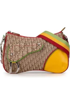 Dior Pre-owned Cross Body Bags, female, , ONE SIZE, Pre-owned Canvas shoulder-bags
