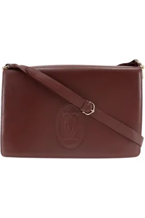 Cartier Pre-owned Cross Body Bags, female, , ONE SIZE, Pre-owned Leather shoulder-bags