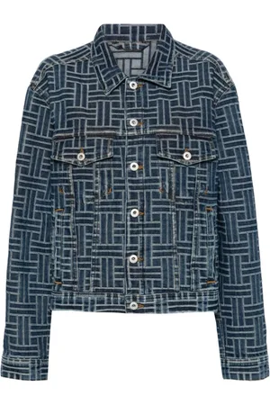 Kenzo Denim Jackets, female, , M, Signature Weave Denim Jacket