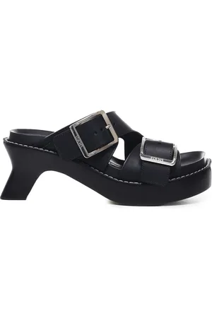 Loewe High Heel Sandals, female, , 5 UK, Leather Square Tip Sandals