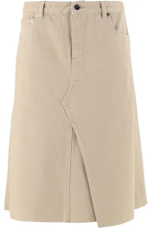 Tory Burch Denim Skirts, female, , 2XS, Denim Skirt with Classic Five-Pocket Pattern
