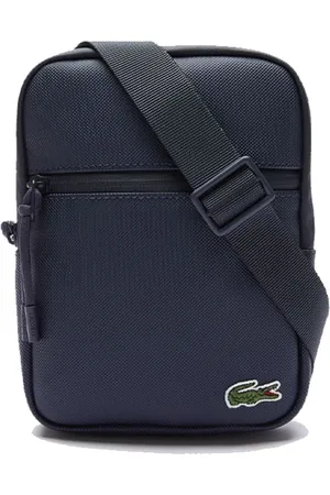 Lacoste Kids Canvas Shoulder Bag with Zip
