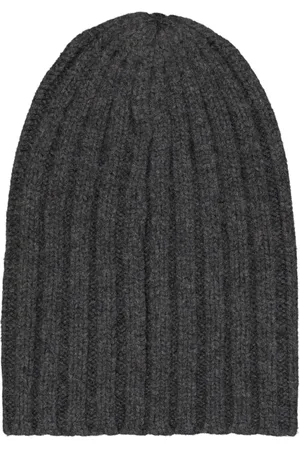LANEUS Beanies, unisex, , ONE SIZE, Alpaca Ribbed Beanie Hat