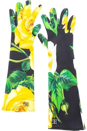 Dolce & Gabbana Floral Evening Gloves