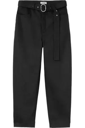 Jil Sander Denim Trousers Belted Waist