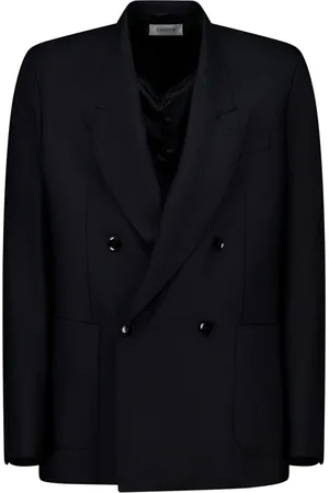 LANEUS Double Breasted Wool Jacket