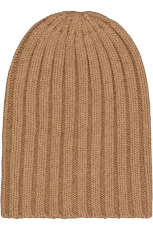 LANEUS Beanies, unisex, , ONE SIZE, Alpaca Ribbed Beanie Hat