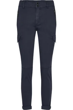 Mos Mosh Cargo Trousers with Zipper Details