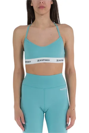 Sporty & Rich Sport Bras, female, , M, Elastic Band Sport Top Paradise