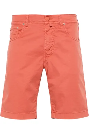 Jacob Cohen Casual Shorts, male, , W32, Cotton Lyocell Shorts with Pockets