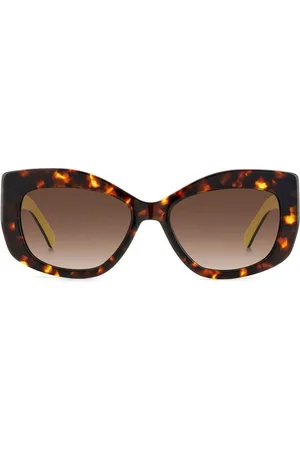 Kate Spade Sunglasses, female, , 54 MM, Havana Shaded Sunglasses Frida/G/S
