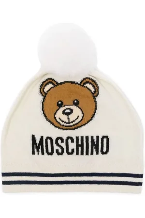 Moschino Hats & Caps, male, , M, Teddy Bear Knit Hat