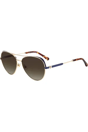 Kate Spade Gold/Brown Green Shaded Sunglasses