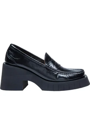 Paloma Barceló Patent Leather Loafer Moccasin