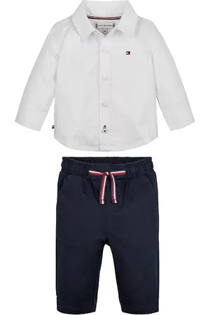 Tommy Hilfiger Sets, unisex, , 2 Y, Sporty Shirt and Trousers Set
