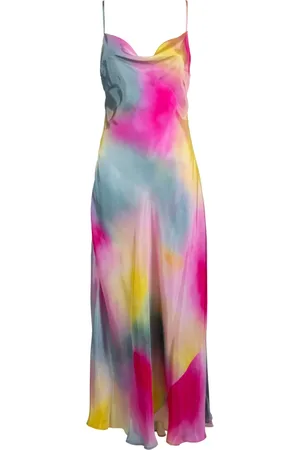 Msgm Tye Dye Long Dress