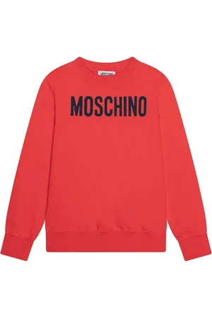 Moschino Sweatshirts, unisex, , 8 Y, Printed Crewneck Sweatshirt