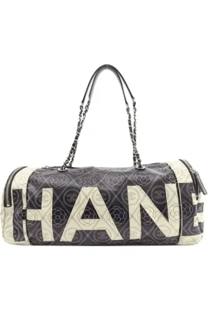 CHANEL Pre-owned Weekend Bags, female, , ONE SIZE, Pre-owned Leather travel-bags