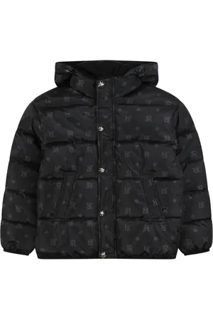 John Richmond Hooded Logo Puffer Jacket
