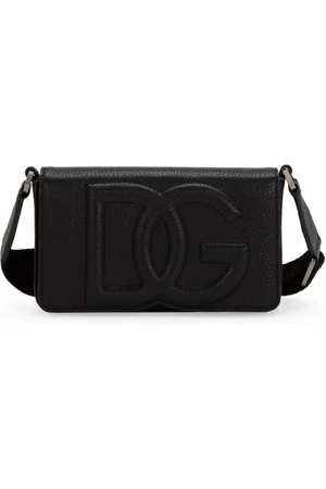 Dolce & Gabbana Cross Body Bags, male, , ONE SIZE, Leather Crossbody Bag