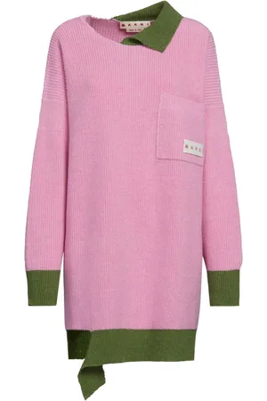 Marni Knitted Dresses, female, , XS, Midi Cocoon Dress