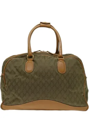 Gucci Pre-owned Weekend Bags, female, , ONE SIZE, Pre-owned Canvas travel-bags