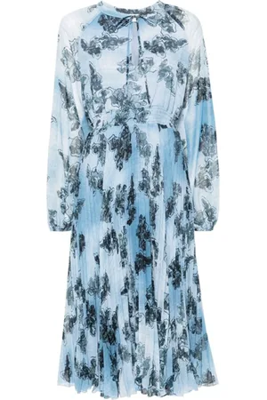 ERMANNO SCERVINO Midi Dresses, female, , S, Floral Print Midi Dress