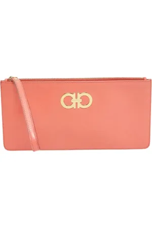 Salvatore Ferragamo Pre-owned Clutches, female, , ONE SIZE, Pre-owned Leather clutches