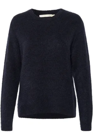 INWEAR Round-neck Knitwear, female, , XS, Marine Knit Pullover Jumper