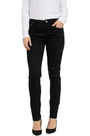Cream Pitch Unwashed Straight Leg Jeans