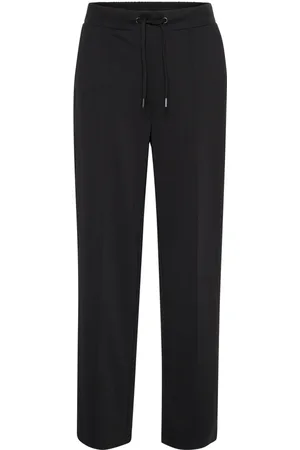 Kaffe Straight Trousers, female, , L, Straight Trousers Deep