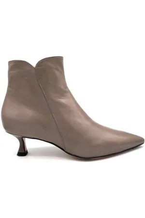 MARA BINI Soft Nappa Ankle Boot with Zipper