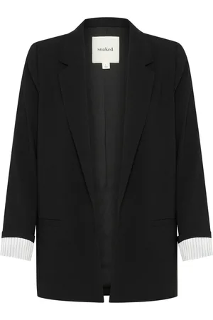 Soaked in Luxury Blazers, female, , L, Fold-Up Blazer