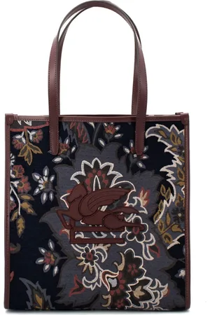 Etro Tote Bags, female, , ONE SIZE, Floral Paisley Love Trotter Shopping Bag