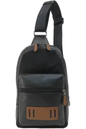 Coach Pre-owned Cross Body Bags, male, , ONE SIZE, Pre-owned Leather crossbody-bags