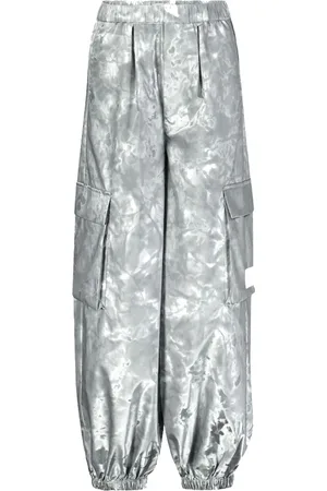 Calvin Klein Trousers, unisex, , 14 Y, Mesh Cargo Trousers Mercury Style