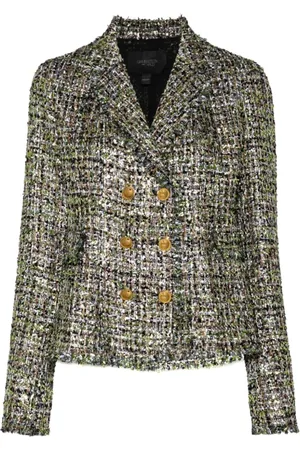 Giambattista Valli Tweed Blazer Jacket