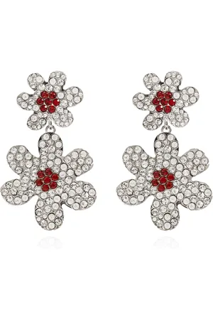 Marni Earrings, female, , ONE SIZE, Floral Motif Earrings